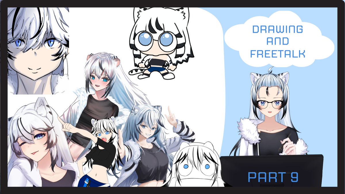 【🔴Drawing】doodle with Crazy Tiger
Waitting room:youtube.com/live/iw1Vdhohl…
🗓️18/07/2025⏲️20.30 GMT+7
#ShishiroTaiga #Vtuber #VtuberTH #TaigaLive #วีทูปเบอร์ไทย #VtuberThai #drawing #doodle