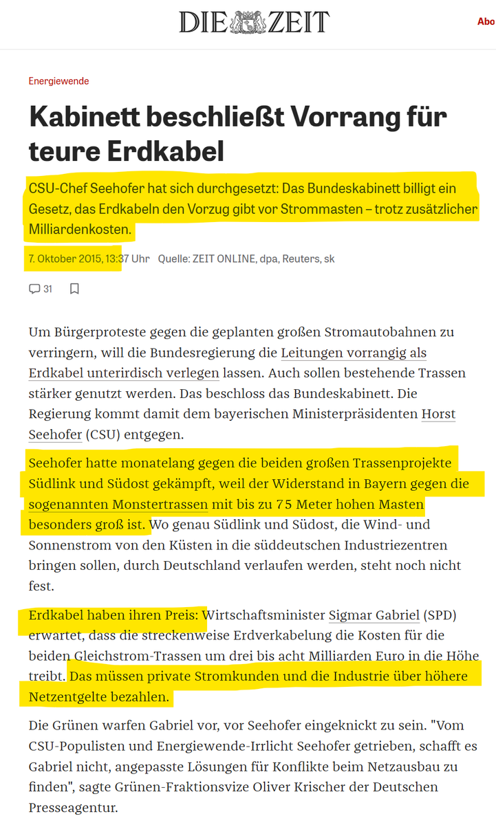 Climate_Inform's tweet photo. Bringen wir bitte überall in den sozialen Netzen in Erinnerung, wer für die hohen Netzentgeltkosten die Verantwortung trägt:

Es ist die CSU, die lange für die viel teureren Erdkabel gekämpft und sich 2015 durchgesetzt hatte.

Die CSU trägt die Verantwortung für den Strompreis! https://t.co/aqJrTRSH5w