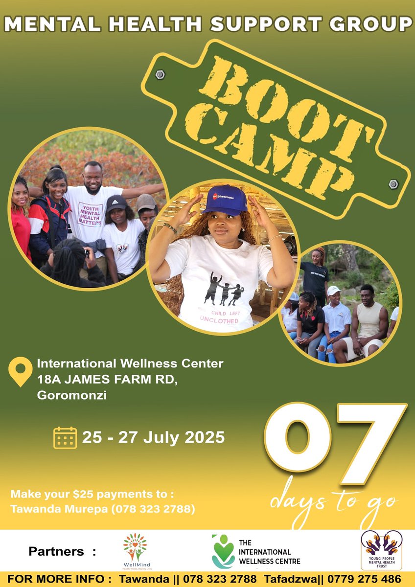 7 days to go. #Counting down. 

#MentalHealthMatters 
#mentalhealthsupport