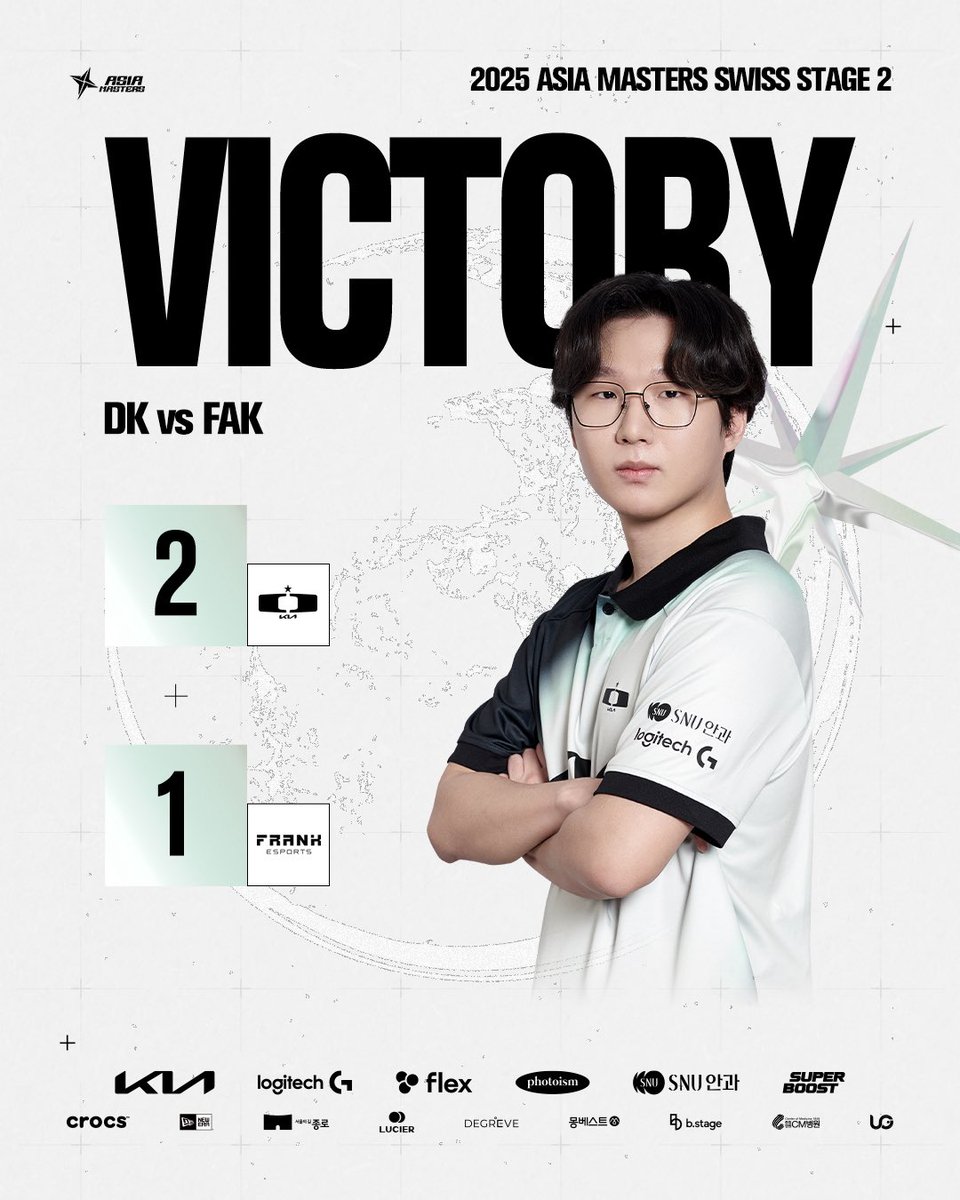 DplusKia's tweet photo. [𝟮𝟬𝟮𝟱 𝗔𝘀𝗶𝗮 𝗠𝗮𝘀𝘁𝗲𝗿𝘀 𝗜 𝗦𝘄𝗶𝘀𝘀 𝗦𝘁𝗮𝗴𝗲 𝟮] vs FAK

빛났던 순간을 품고, 끝까지 나아가겠습니다.
Holding on to the shining moments, I will keep moving forward until the end.
 
#DplusKIA #DKWIN #WhereLegendsareborn #AsiaMasters https://t.co/XClMMV3prp