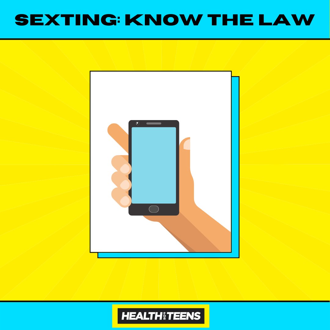 Health for Teens (@healthforteens1) on Twitter photo 📱 Sexting is where people share a sexual message and/or a naked or semi-naked image, video or text message with another person.
🤔 Can you tell fact from fiction on sexting and the law?
➡️ Take the quiz: bit.ly/sextingandthel…
#HealthforTeens #onlinesafety #internetsafety 📱 Sexting is where people share a sexual message and/or a naked or semi-naked image, video or text message with another person.
🤔 Can you tell fact from fiction on sexting and the law?
➡️ Take the quiz: bit.ly/sextingandthel…
#HealthforTeens #onlinesafety #internetsafety