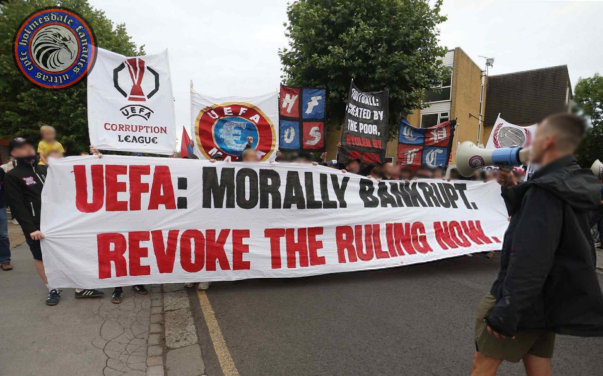 ultrascpfc's tweet image. ‘UEFA: Morally bankrupt. Revoke the ruling now.’