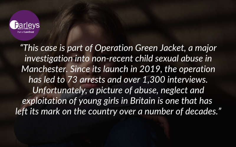 Christopher Oates from Stockport was recently sentenced to 13 years in prison for historic child sexual exploitation offences committed in the early 2000s. 

The case is part of Operation Green Jacket, targeting non-recent child abuse in Manchester : bit.ly/4kW2jRm