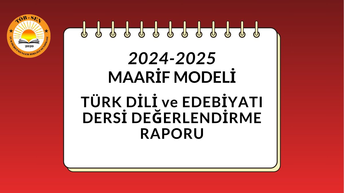 sendikatobsen's tweet image. TÖBSEN olarak "maarif modeli" ile ilgili raporlarımızı oluşturduk. Hazırladığımız bu raporda, yeni müfredatta Türk dili ve edebiyat dersine yönelik değişiklikleri, eksiklikleri ve önerilerimizi sizlerle paylaşıyoruz. Bilimsel, eleştirel ve çocuklarımızın yararını önceleyen bir…
