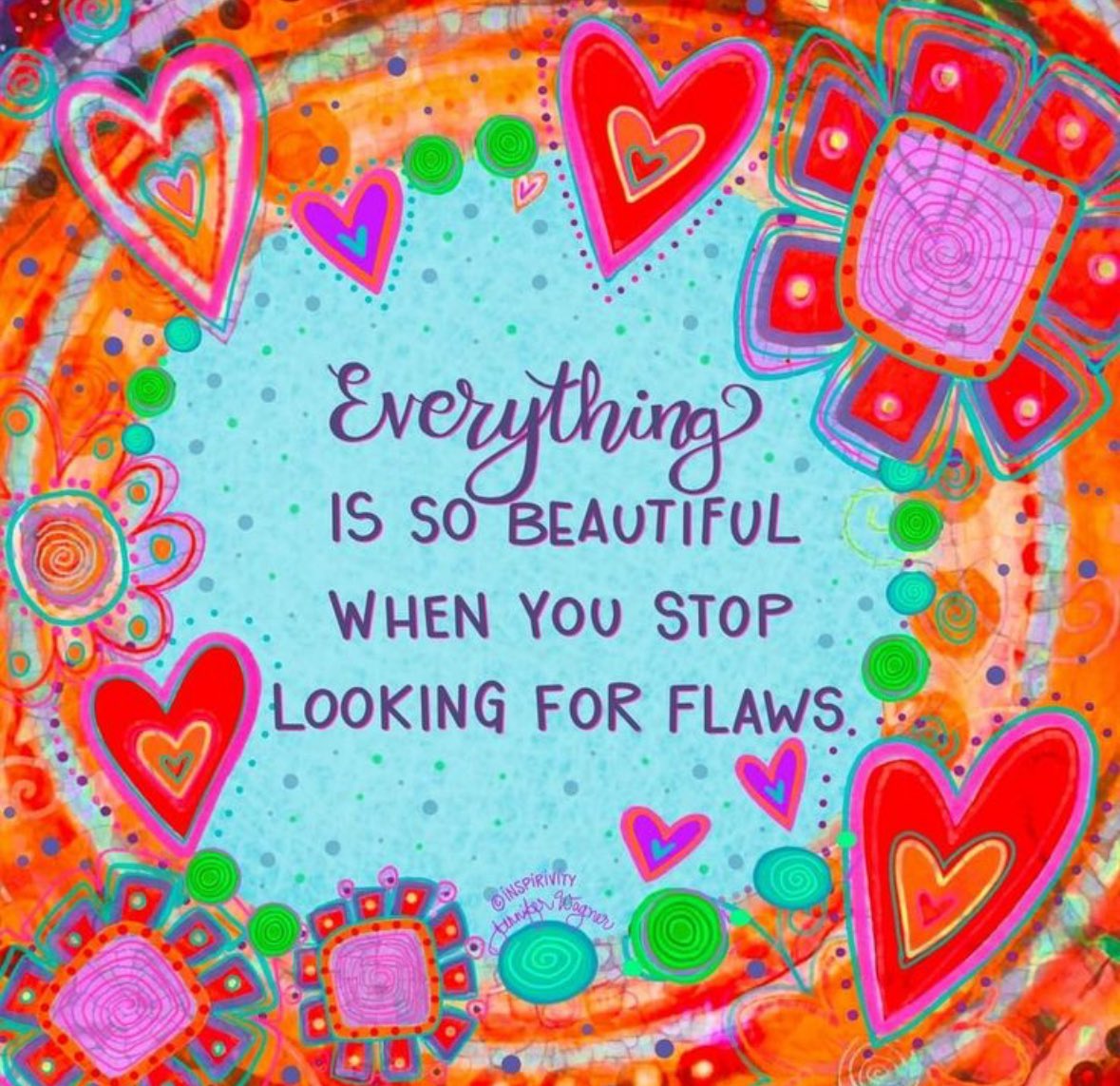 88angel's tweet image. Everything is so beautiful when you stop looking for flaws! #fridaymorning #fridaydaymotivation #FridayFeeIing #fridaymood #friday #motivation #quotes #quote #Inspiration #inspirationalquotes #inspirational
