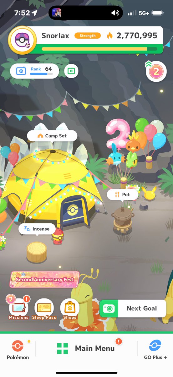 Jrc624's tweet image. #PokemonSleep2nd