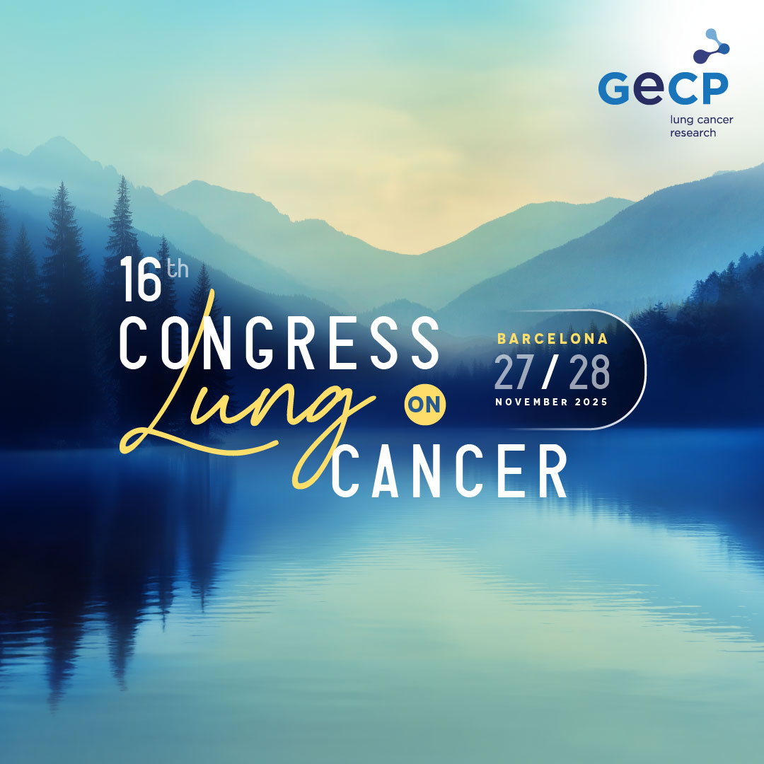 gecp_org's tweet image. ⭕Apunta esta fecha en tu agenda: el próximo 27 y 28 de noviembre se celebra en Barcelona el 16 Lung Cancer GECP en el que 🗣hablaremos de forma transversal sobre diferentes temas referidos al cáncer de pulmón. 🤔 ¿Te lo vas a perder?