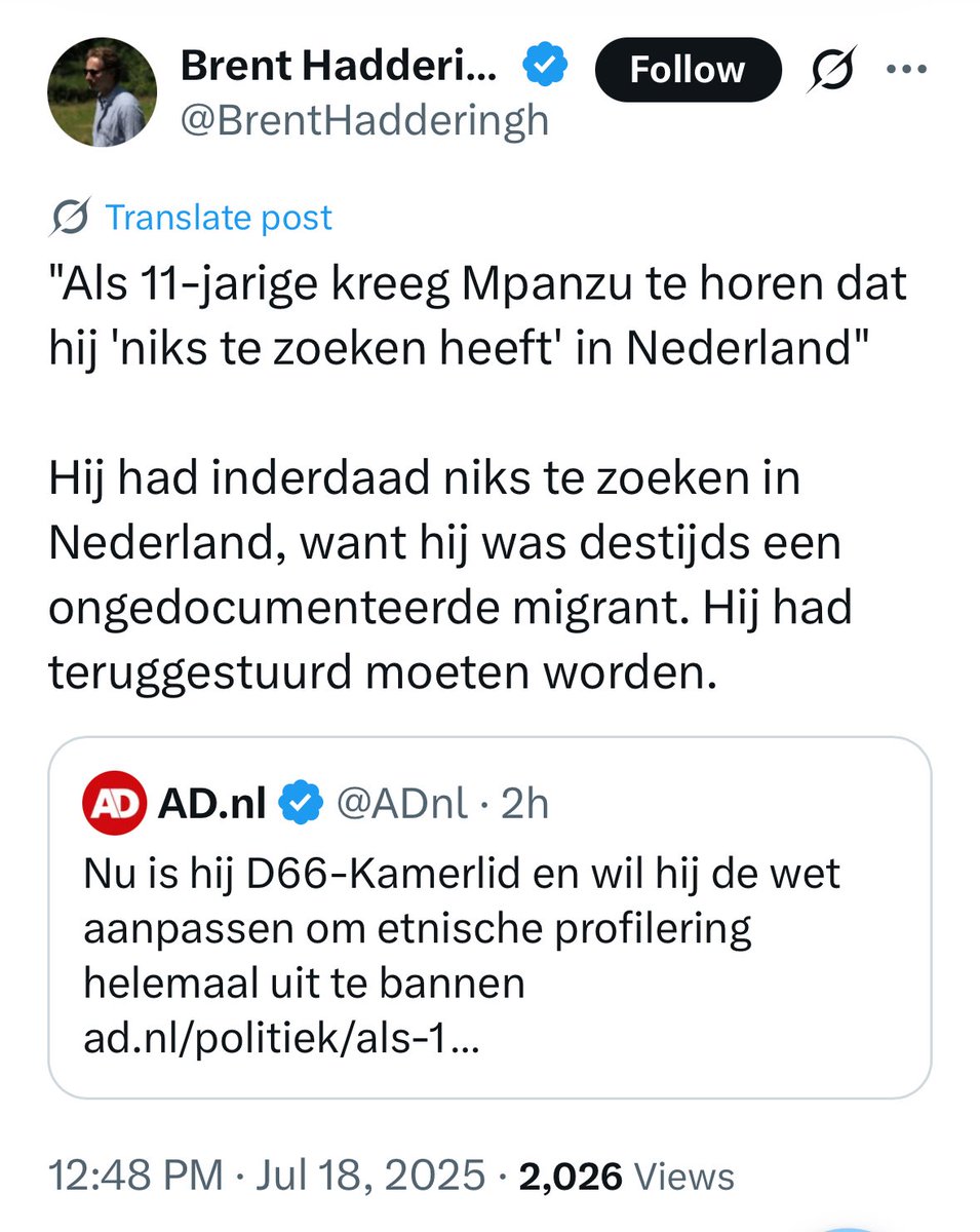#fvd “altijd fatsoenlijk” fractievoorzitter Almere Hadderingh bootst Goebbels na 👉🏼“De eerste taak van een échte rechtse regering is en blijft het zuiveren van de hele ambtelijke organisatie van de Rijksoverheid.” En D66 kamerlid Mpanzu Bamenga “had teruggestuurd moeten worden.”