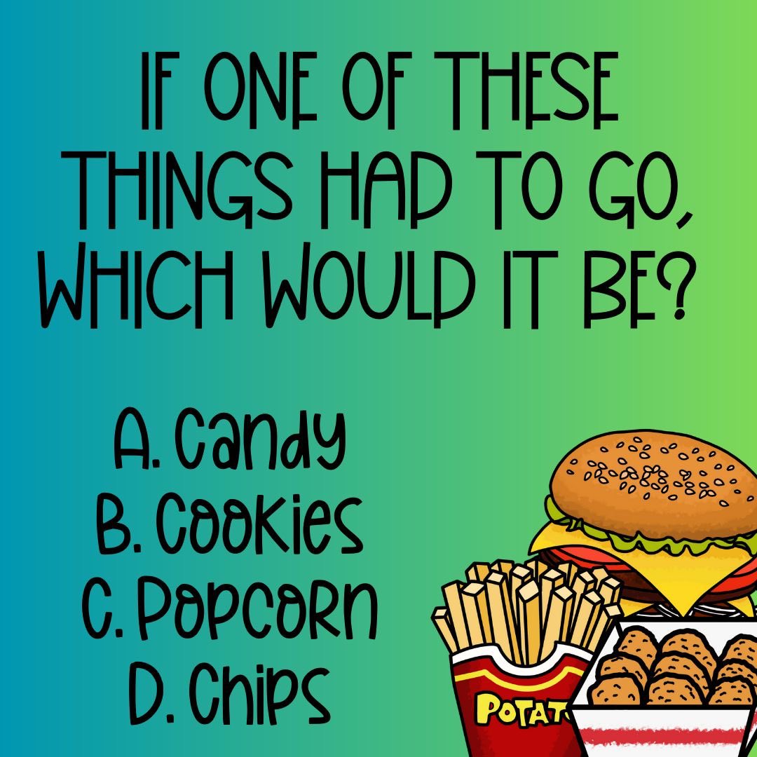 One must go, tell me which one you’ll get rid of?