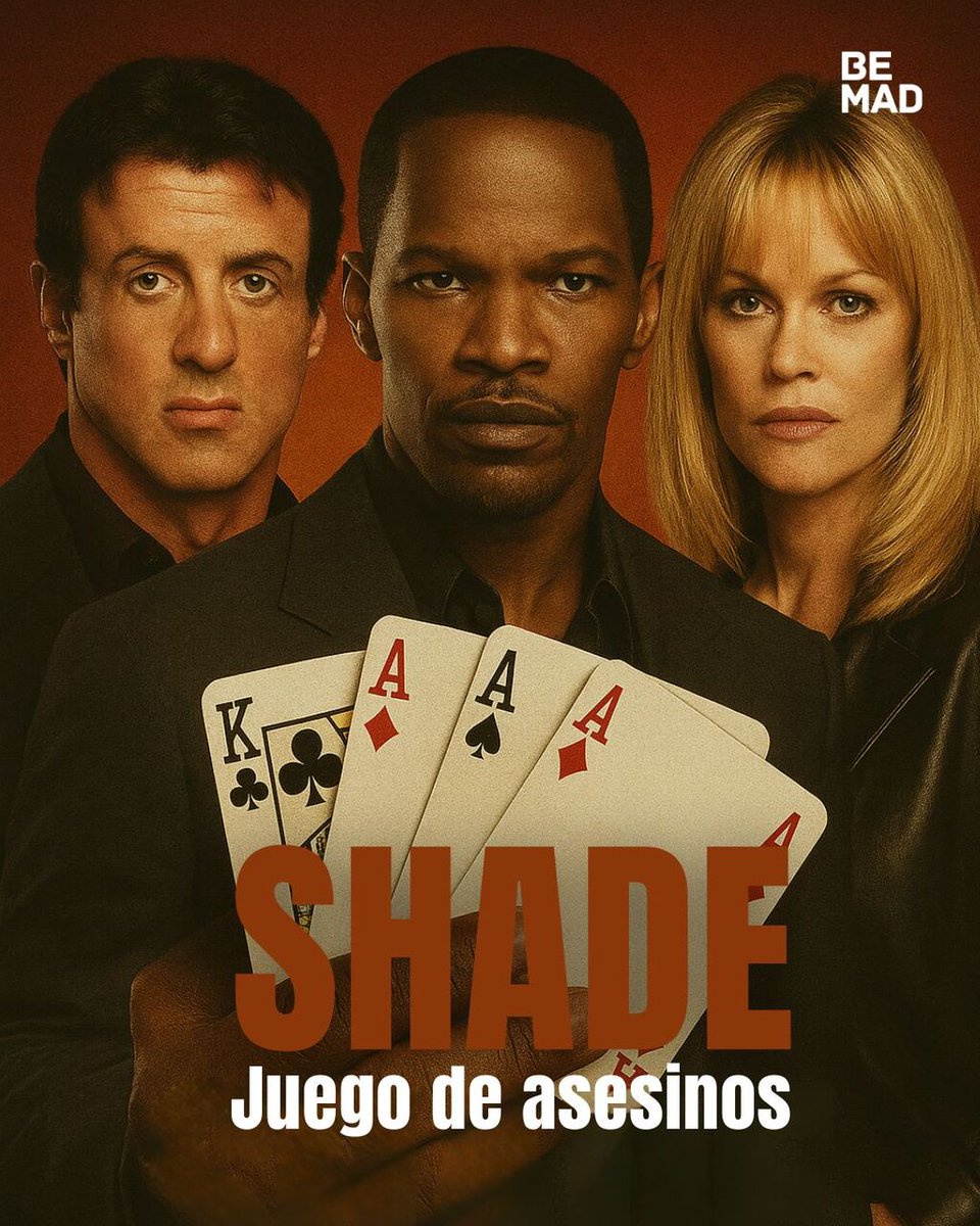 "Stevens se gana la vida participando en partidas ilegales de los bajos fondos de Los Ángeles. Con ayuda de dos cómplices tramará un plan para desplumar a un mafioso"

🎥 Shade: Juego de asesinos a las 22:30h en #BeMad, el canal de los #LocosPorElCine 🍿 ver.tw/oobkw29