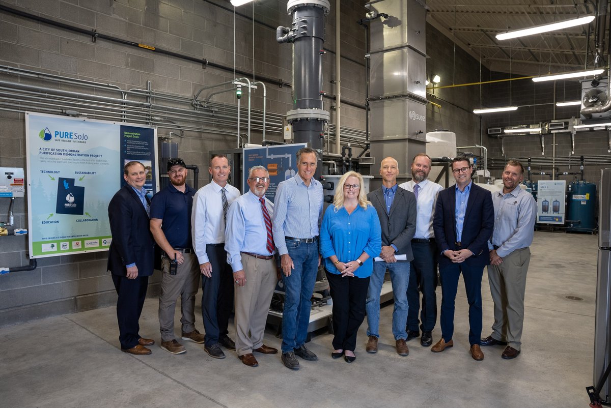Utah is stepping up for a resilient water future, with South Jordan leading the way!

Check out Aquatech's recent article on Pure SoJo, Utah’s first direct potable reuse facility, producing purified water that meets regulatory standards. 

Learn more: carollo.com/news/pure-sojo…