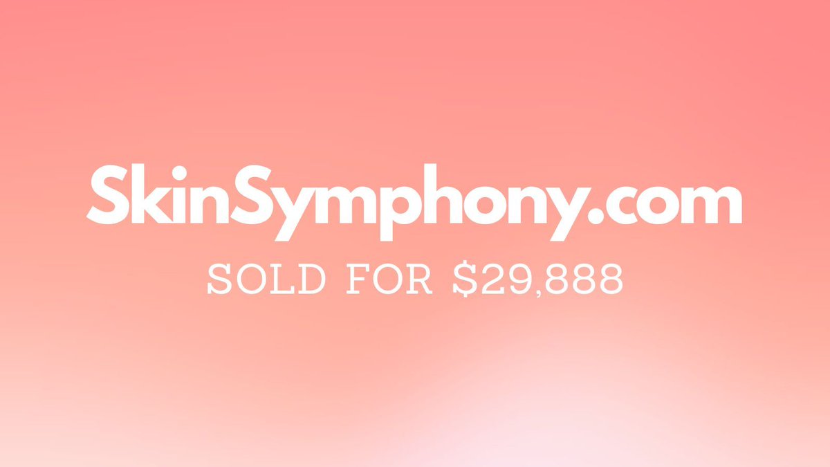 NameBio's tweet image. Yesterday saw $512k in domain name sales including:

$29,888 SkinSymphony․com
$23,281 Backup․org
$14,000 Attilio․com
$13,000 Comic․co
$7,500 Crud․ai
$5,500 Auto․media
$4,995 Inception․now

Full list 👉 namebio.com/daily

#Domains