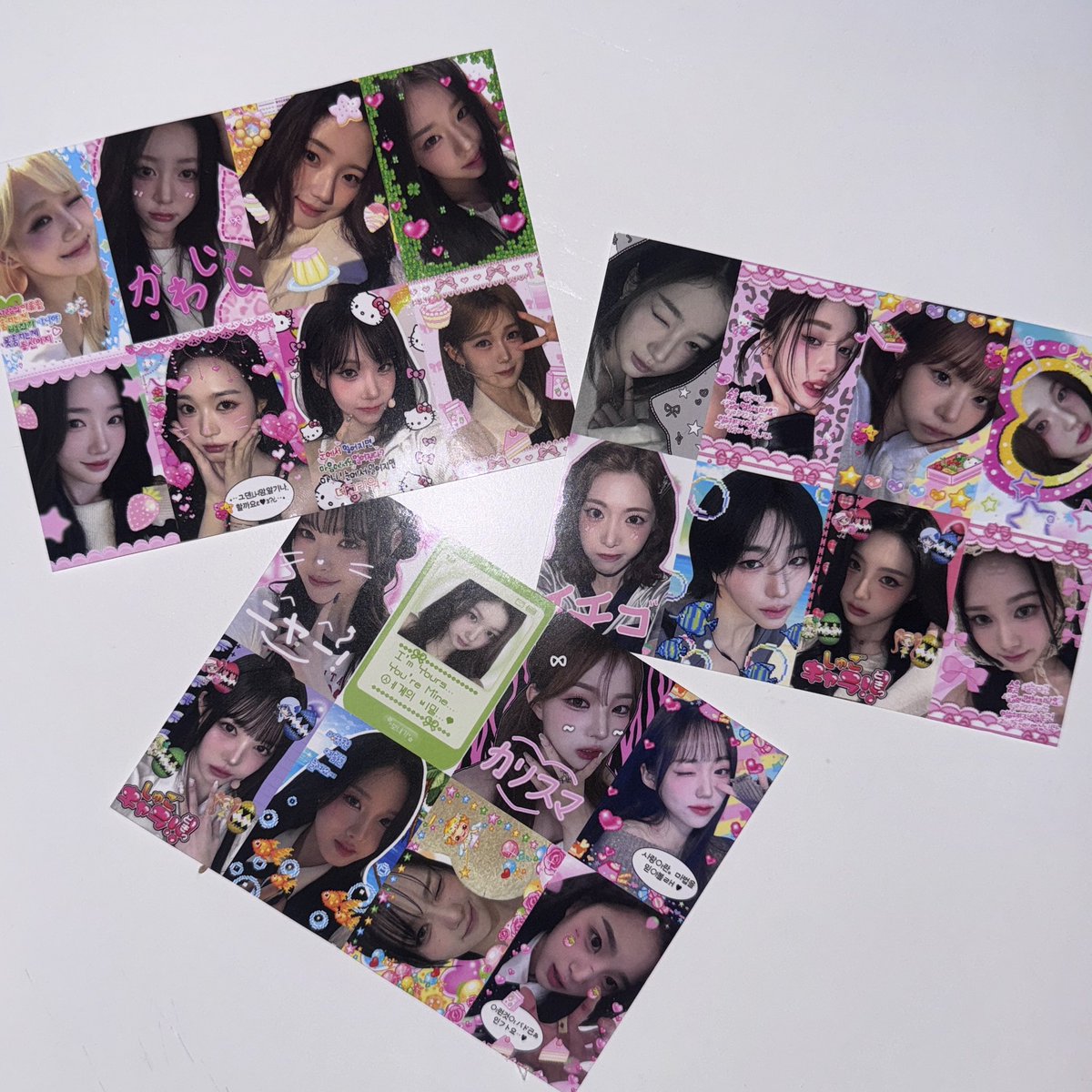 콘서트때 나눔하려던 트리플에스 프리쿠라를
추첨을 통해 #follow + #rt 한 24명께 
각 1set 보내드립니다! (배송비 본인 부담)

#tripleS #트리플에스