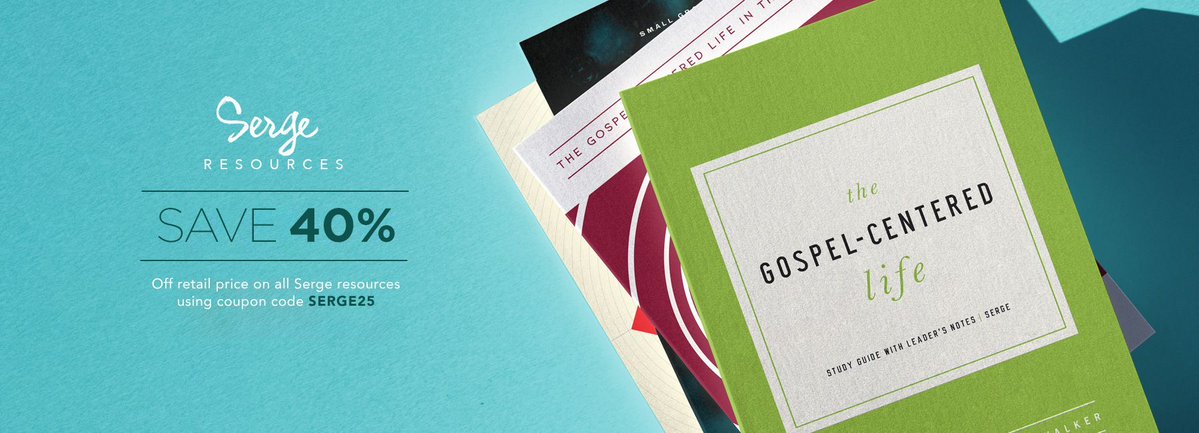 newgrowthpress's tweet image. Save 40% off retail on all Serge products using the coupon code SERGE25, including missions books, devotionals, Bible studies, and small group resources.
Start shopping at buff.ly/uZE6d5K.
Offer ends 7/22/25.