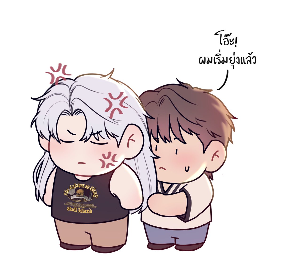 eucrozea_'s tweet image. จันทร์นิลล์อย่าดุน้องศร😔

#พันธะรักจิ้งจอกเก้าหาง