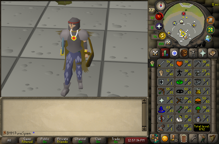 ianspam's tweet image. i look so nooby :3
held back on my combat to farm gp for the team, finally levelling up with DT and big gains today!
LIVE &lt;3 🔴
