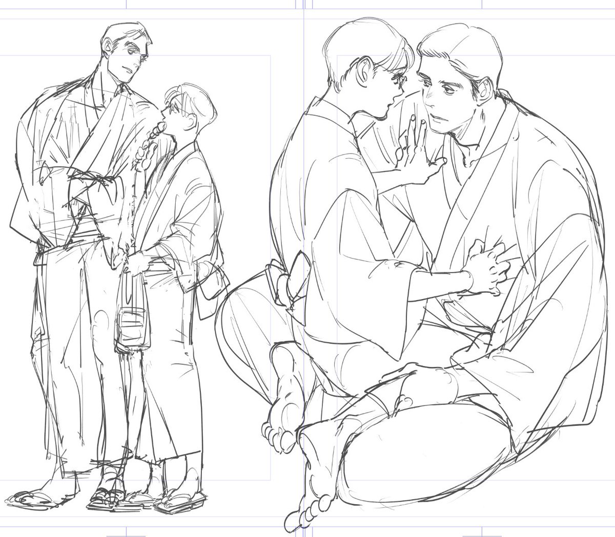 ぼち原稿も始めねば無〜などと…夏やしやっぱ浴衣デートかなう〜ん