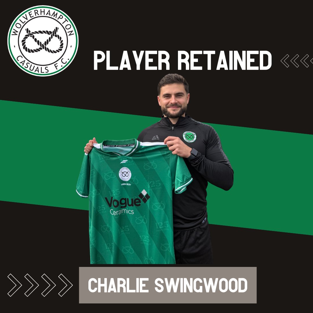 WolvesCassies's tweet photo. First up, we are delighted to announce that we have retained Charlie Swingwood for the 2025/26 season.

Charlie is a vital part of our midfield, has NWCFL experience and made 25 appearances last season, we are thrilled to secure him for the upcoming campaign. 

UTC 🟢 https://t.co/ZDVP0n2MEa