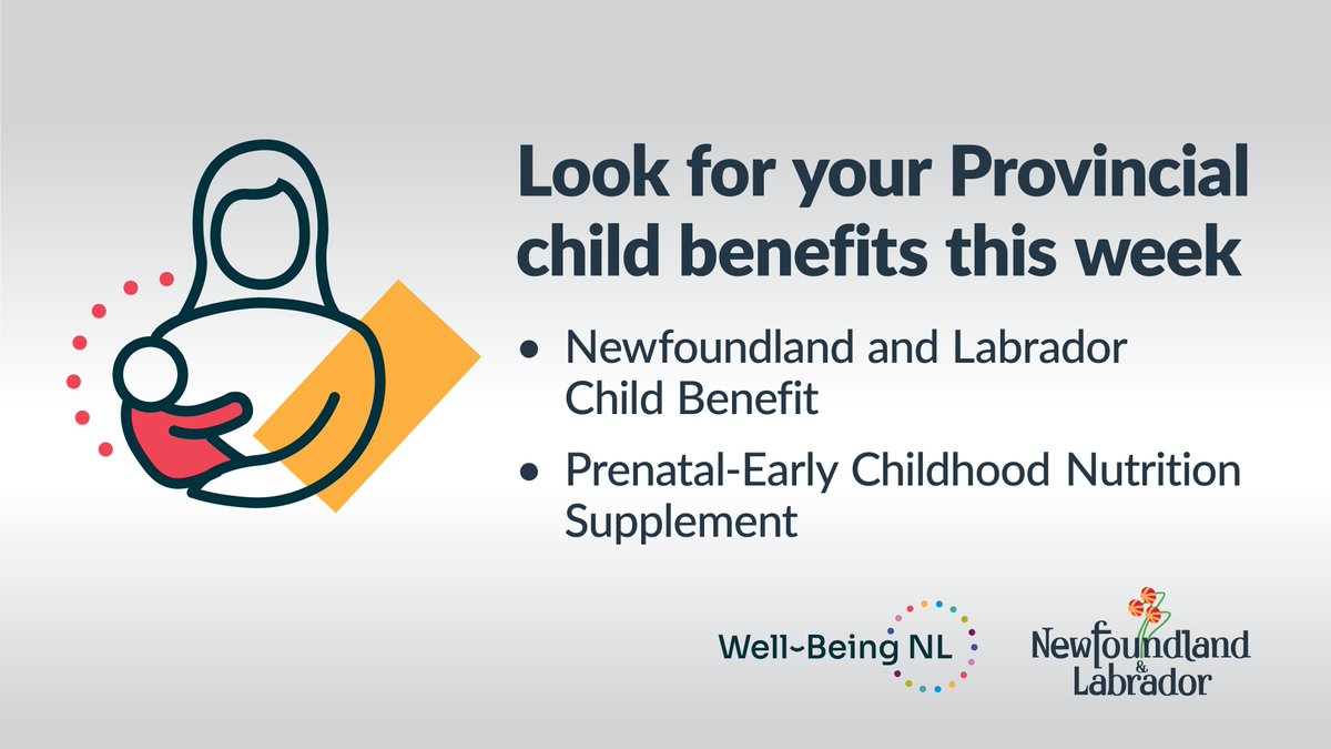 CSSD_GovNL's tweet image. Benefit payments issued today!
For more information, or to find out if you are eligible to receive either of these #GovNL benefits:
🟢gov.nl.ca/cssd/income-su…
🟢gov.nl.ca/cssd/income-su…