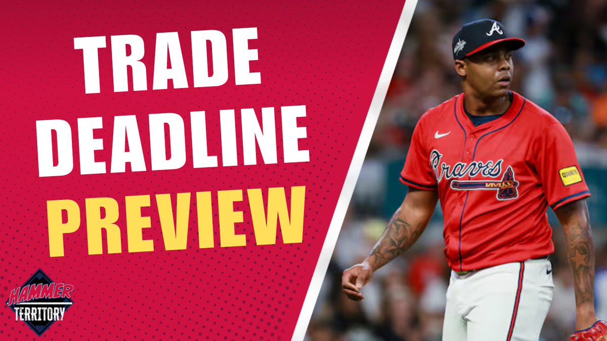 HammerTerritory's tweet image. New pod!
Episode 234 - Braves Trade Deadline Preview Extravaganza (with @scottcoleman55 @StatsSAC @b_outliers)
🎧 Apple: apple.co/3UKrYCr
🎧 YouTube: tinyurl.com/5n7hkr5p
🎧 Spotify: spoti.fi/3y7cPlV
