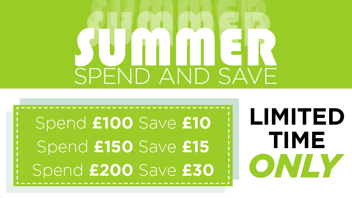 This summer at #ChurchillBlakedownProShop, the more you spend, the more you save 🚨