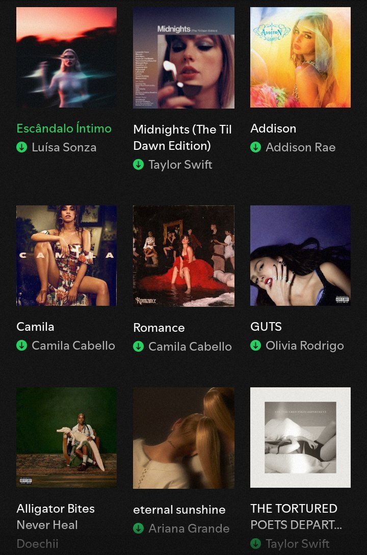 ygorswift's tweet image. Qual desses álbuns vocês ouviram pelo resto da vida sem pular nenhuma música e qual vocês excluíram do Spotify?