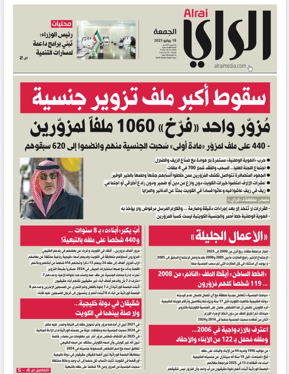 نواب سابقين من تفتح  موضوع ملف الهويه الوطنيه صارخوا واعترضوا   بحجة ان هذا الموضوع  يمزق الوحده الوطنيه !
وكانوا يقولون اجراء الداخليه في الابلاغ عن المزورين "بلاسه " !
كانوا يرفضون طرح هذا الملف لمعالجته في مجلس الامه !
كانوا يحاربون النواب الوطنين الذين حاولوا اقرار قانون