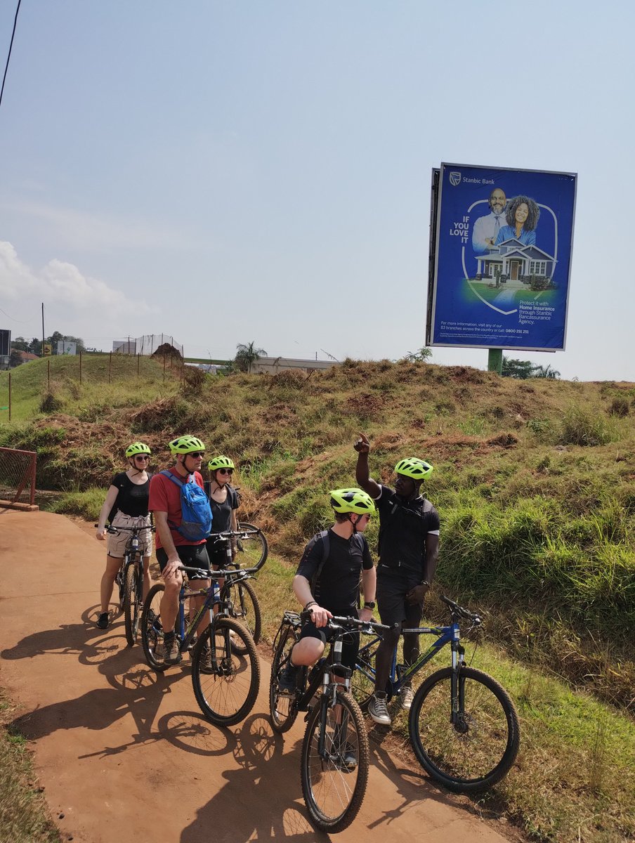 Good morning!
Let’s go on a bicycle tour with our amazing guide!
You are to see Uganda differently from the saddle of a bike! visit local areas with a unique vibe, rich stories, and unforgettable sights &amp; the best part? All proceeds from this tour support our <a href="/coopafrica/">Cycling out of Poverty (CooP-Africa)</a> uganda.