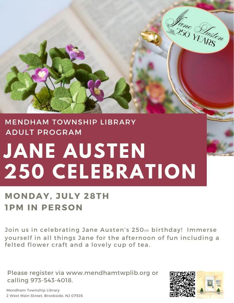 Mendham Twp Library tweet media
