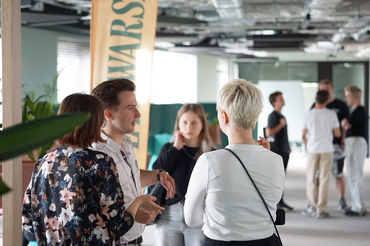 ETHWarsaw's tweet image. Yesterday was intense π₯
We kicked off with the @ETHGlobal Coworking Day at our brand new space, Kolektyw3. Builders came to hack, hang, and share what theyβre working on β‘οΈ
Then we threw a party to celebrate π
Canβt wait for the next one. Get ready!