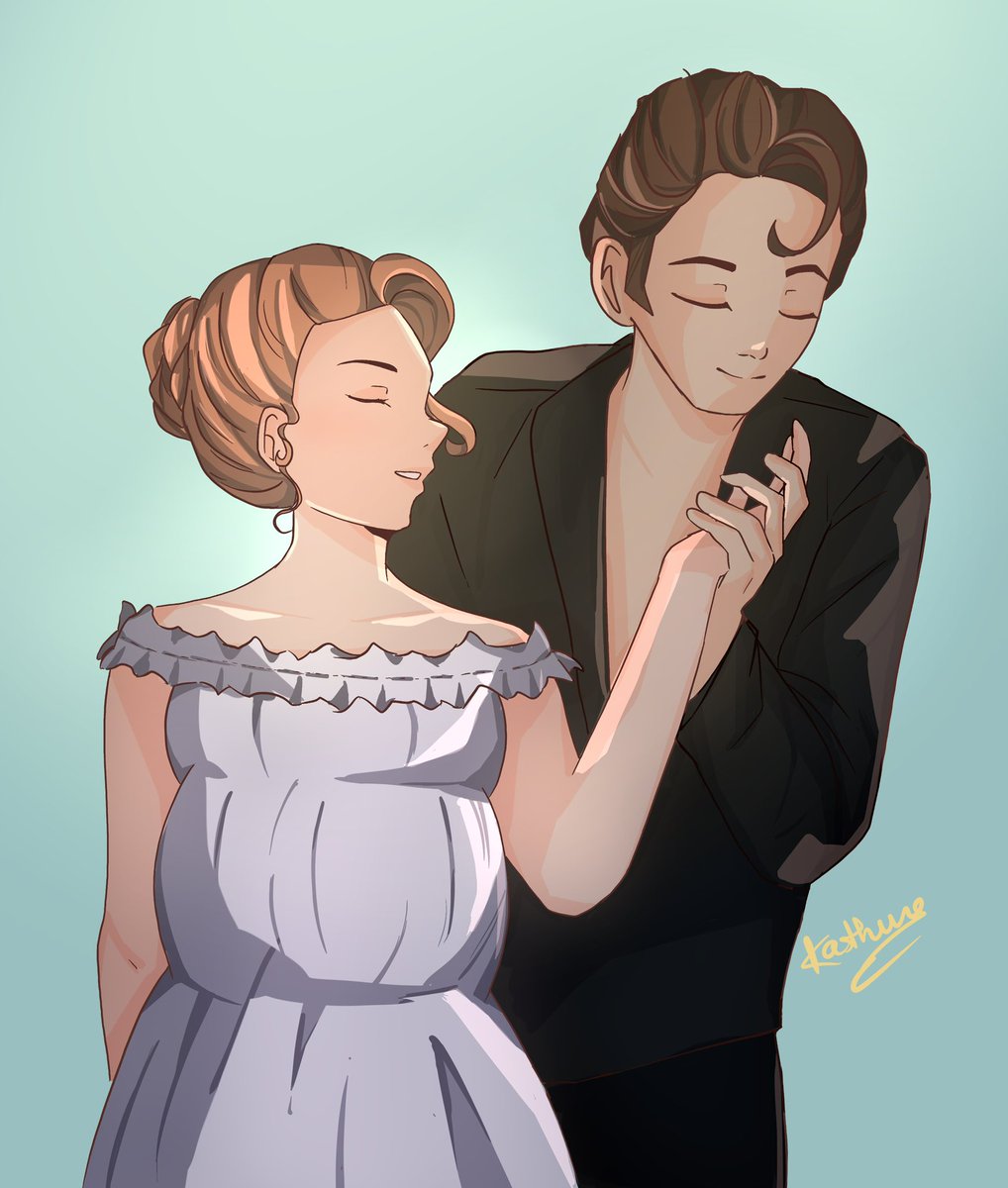 kasth_arts's tweet image. Colin obsessed with his pregnant wife

#Bridgerton #polin