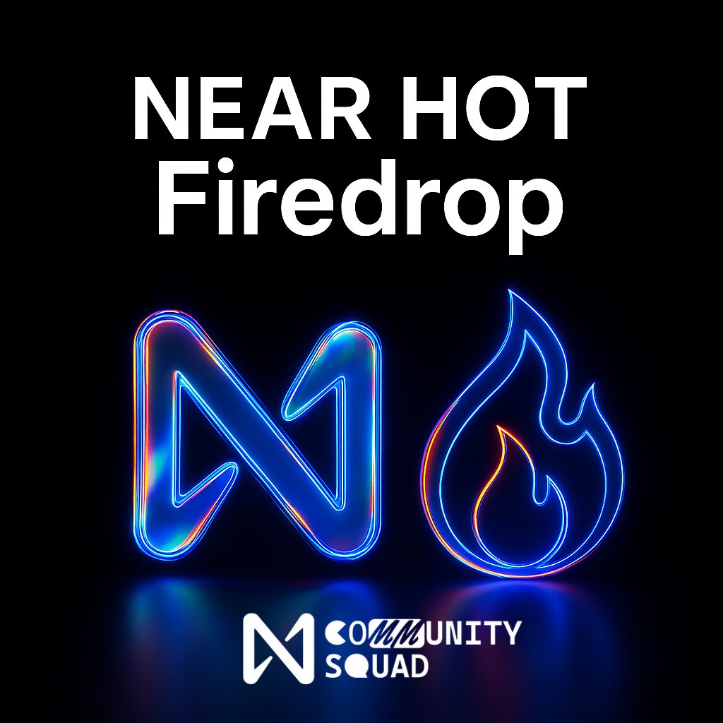 NEARQuant's tweet image. This week's @hotdao_ Firedrop is NEAR!
app.hot-labs.org/link?claim-63e…
Password: What's the name of NEAR intents based launchpad for NEP 141 token launches built by Aurora?