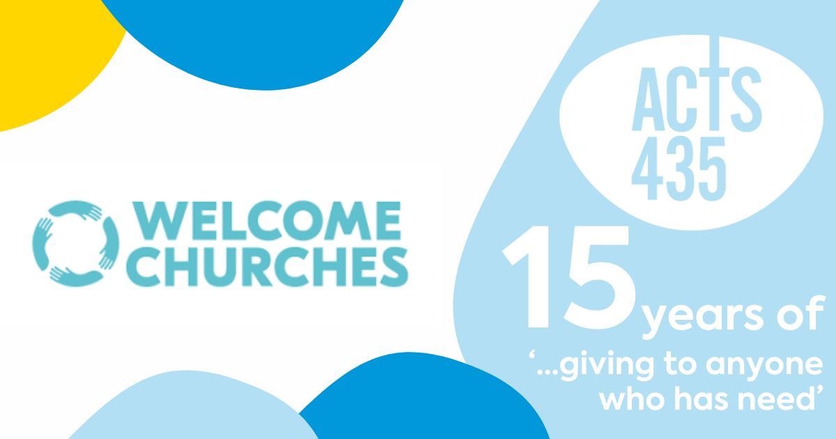 acts435's tweet image. On Day 14 of our #15thanniversary we want to highlight our partner @WelcomeChurches
Welcome Churches have a vision to see every refugee to welcomed by a local church. Acts 435 provides a way for Welcome Churches to help meet some of the practical needs facing those they support.