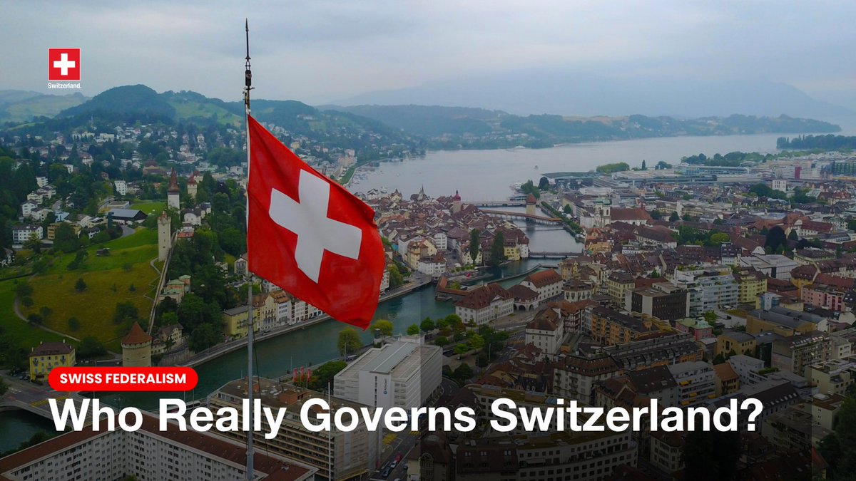 SwissCGNY's tweet image. Who runs Switzerland? Not just one, but thousands! 🇨🇭
Power is shared between the Confederation, 26 cantons, and 2,100 communes. 🏘️
➡️ Discover how this unique system keeps the country united.