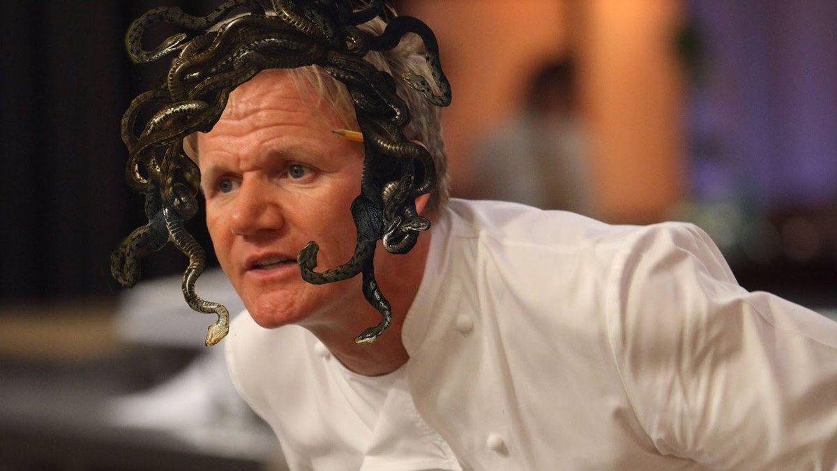 Therapist: Gorgon Ramsay isn't real
Gorgon Ramsay: