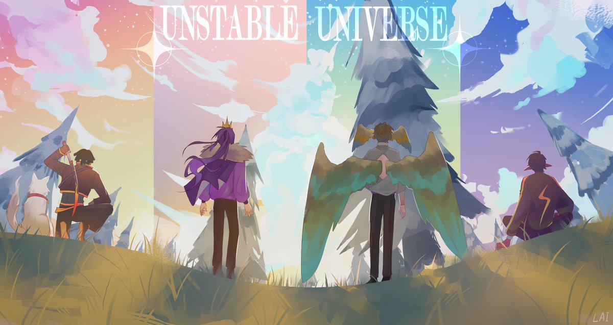 Unstable Quartet (ty for 160🤍) 
#flamefragsfanart #wemmbufanart #parrotx2fanart #spokeisherefanart