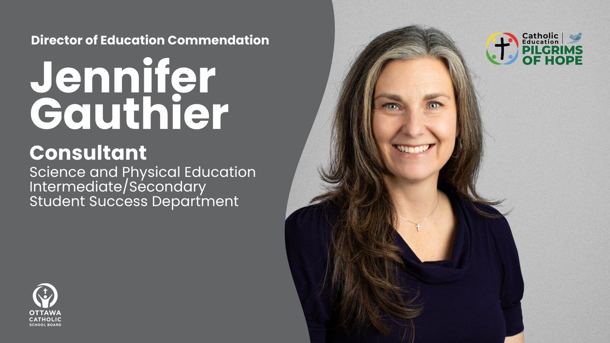 OttCatholicSB's tweet image. 🚀 Jennifer is the spark behind science and green learning at the OCSB! From STEAM Week 🔬 to Outdoor Conference, she’s all about mixing fun, innovation, and nature to inspire every student. Her passion for our planet shines bright! ❤️
#BeOCSB @OCSBelementary @OCSBSuccess