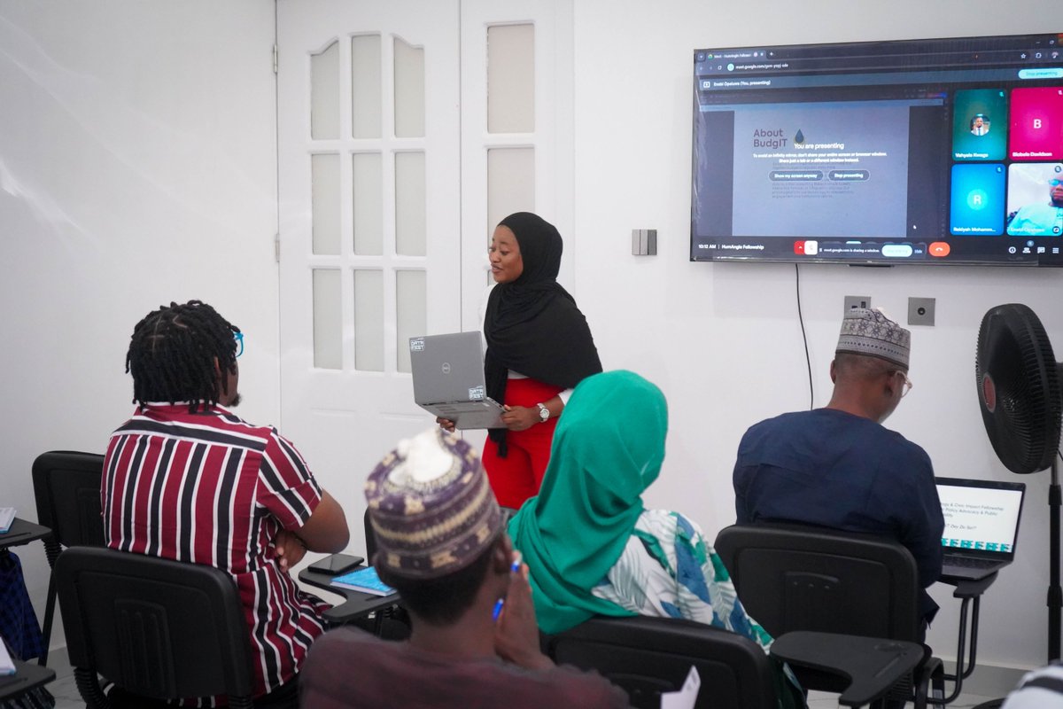HumAngleFdn's tweet image. How can tech be used for policy advocacy and public accountability?
Thanks to @BudgITng, our fellows were able to gain practical insights on this.
#HTCIF2025