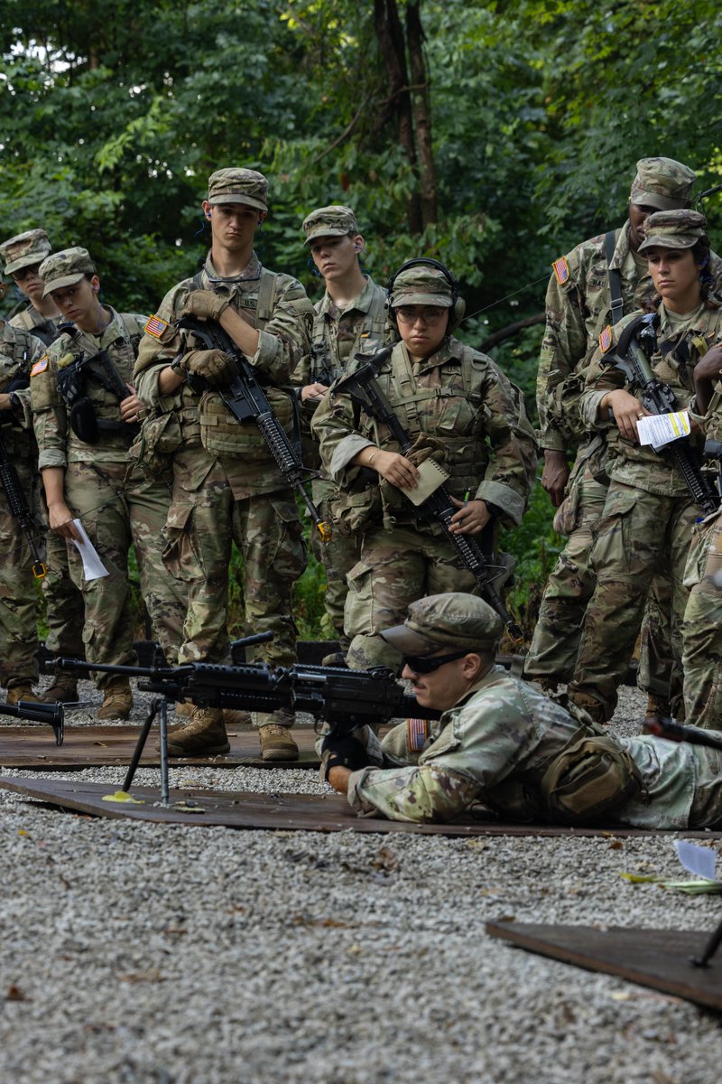 ArmyROTC's tweet image. 7th Regiment #AdvancedCamp Cadets pass Warrior Skills, creating efficient leaders in the military's essential skills.
Check out the link in our bio for videos and articles on this event!
馃摳 By Hannah Choate, Murray State University, CST Public Affairs Office