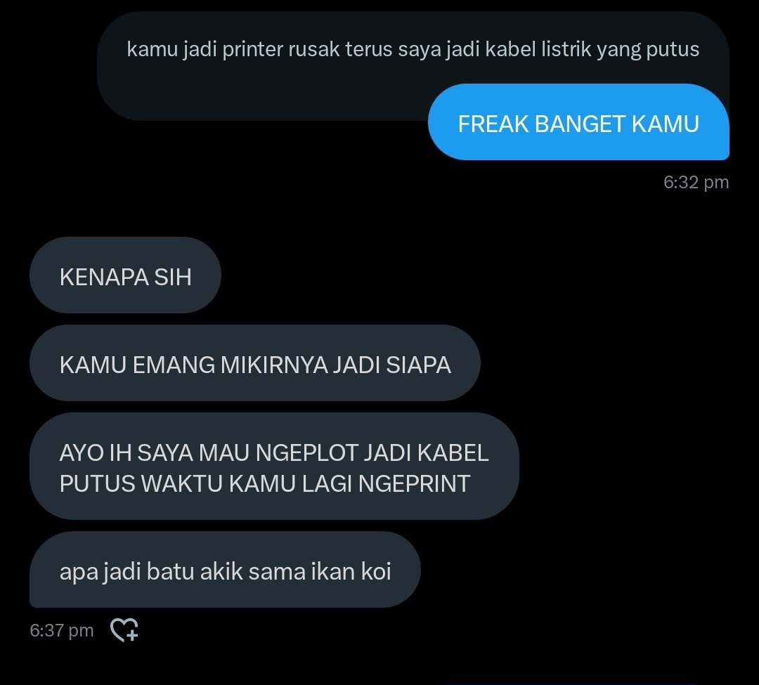 distikon's tweet image. ㅤ
ㅤ
Kak @anantakasi @incatescent, TOLONG KANDANGIN INI TEMENNYA KESURUPAN KABEL PUTUS 😭😭😭
ㅤ
ㅤ