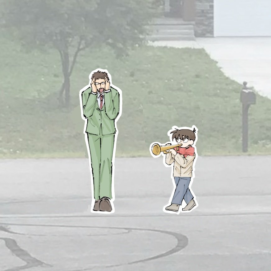 코난 : 형사님 이거 해주세요 저거 해주세요
카자미 : 제발 그만