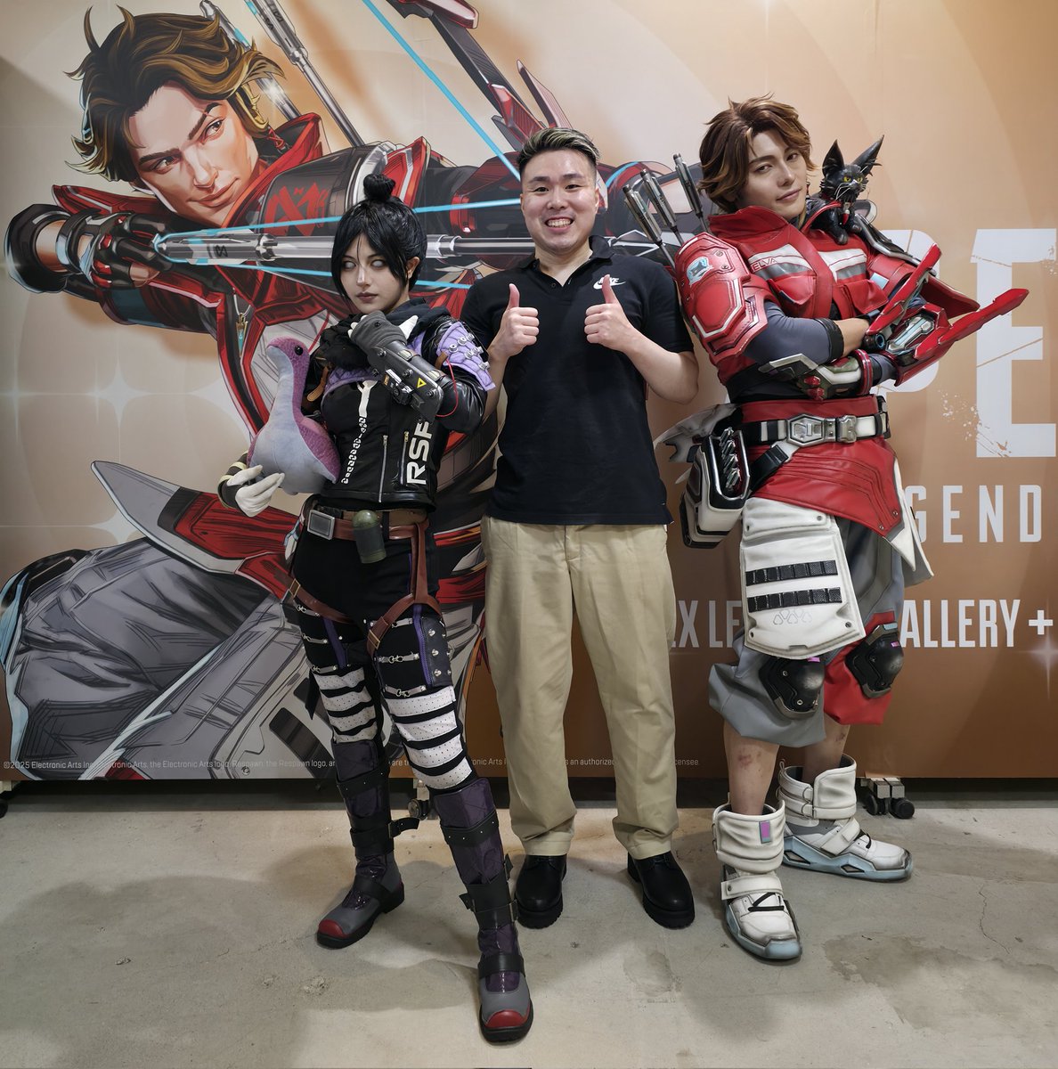 名古屋PARCOのAPEX POP UP STORE行ってきた～😊
毎回写真撮ってもらうとき緊張してあたふたしちゃてごめんなさい！
たぶ子さん、ぬまっちさんお写真ありがとうございました！🙌🙏