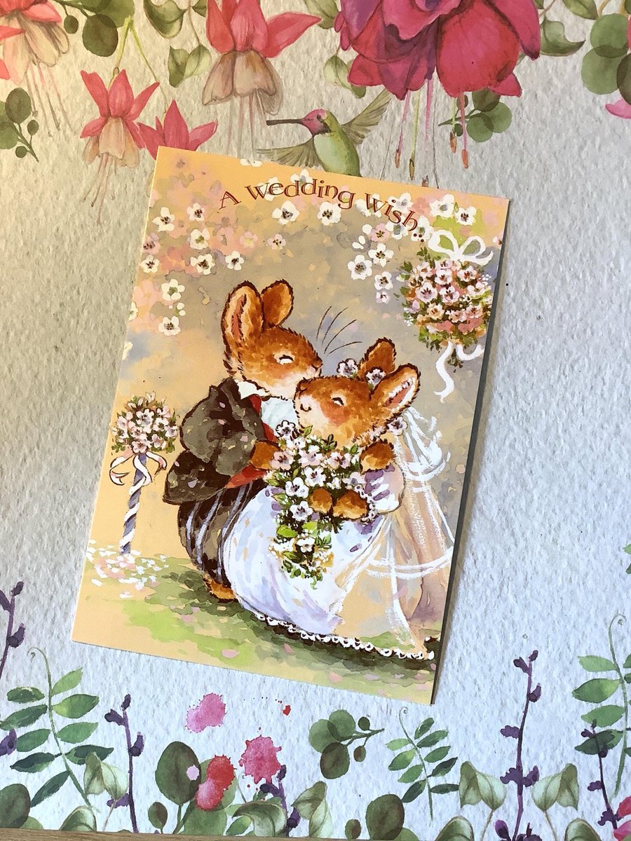 WatsonsVintage's tweet image. ONLY 4 LEFT NOW and just £3.50 each!!! watsonsvintagefinds.etsy.com/listing/430421… #VintageCards #WeddingCards #RabbitDesign #90snostalgia