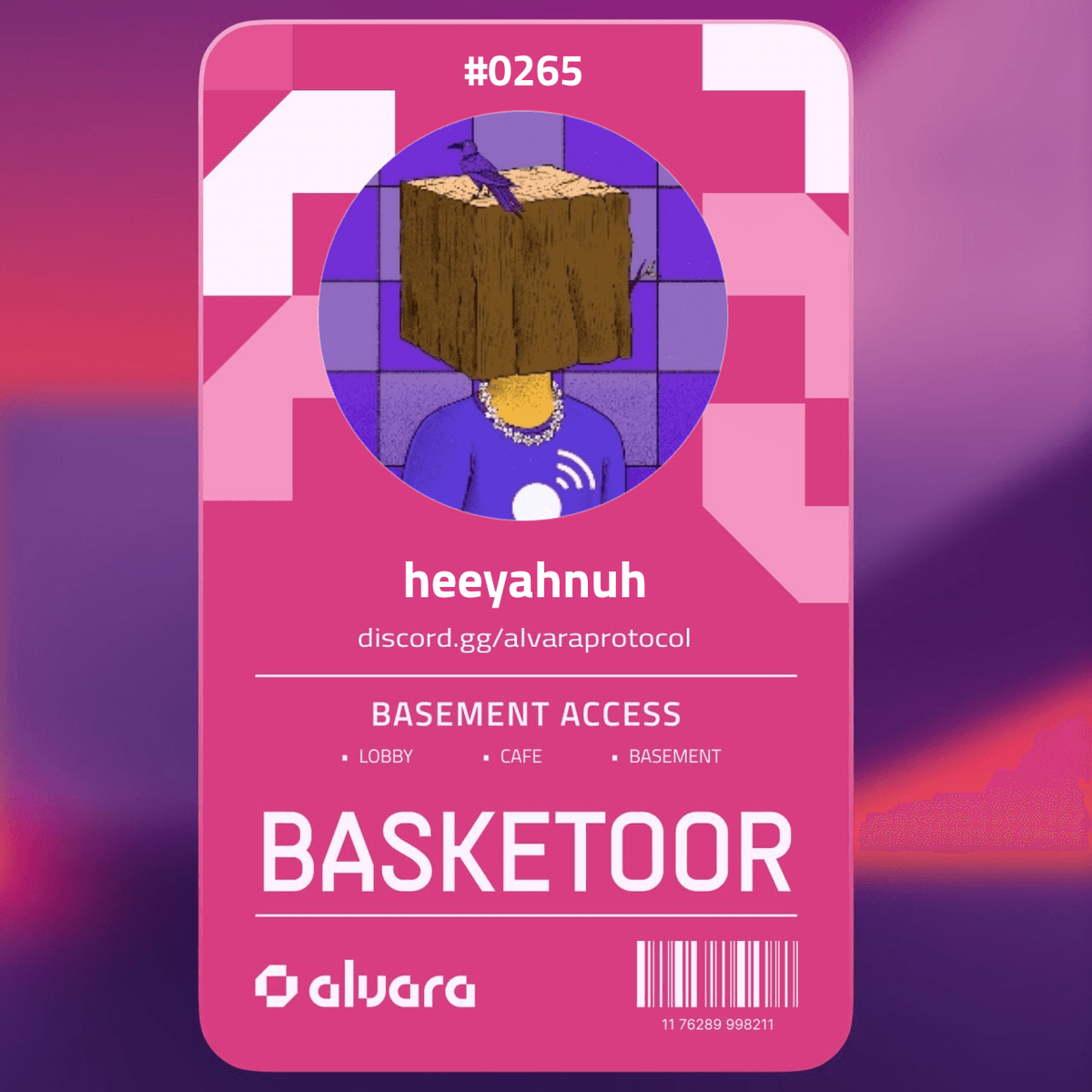zero_worry's tweet image. Officially a Basketoor.

Limited access passes now @alvaraprotocol

Build Baskets. Build Legacy. 🧺