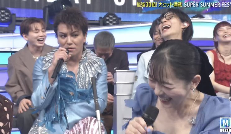 狩野英孝、もれなく全員を笑顔にしていて素晴らしい。
#Mステ