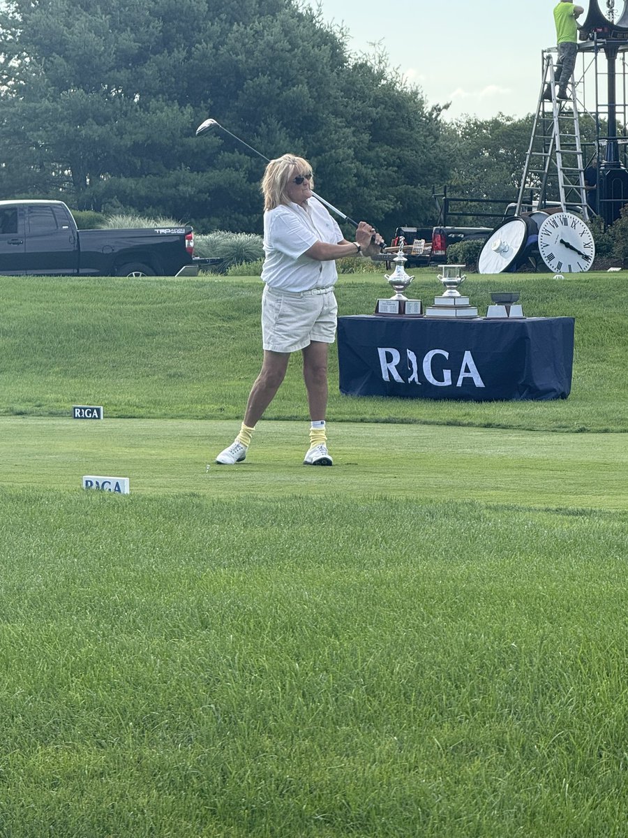 RIGAlinks's tweet image. The 2025 Women’s Senior Amateur Championship is now underway! Martha Clancy and Melissa Hem have started their match at Alpine CC.
Live Scoring: golfgenius.com/pages/5515792