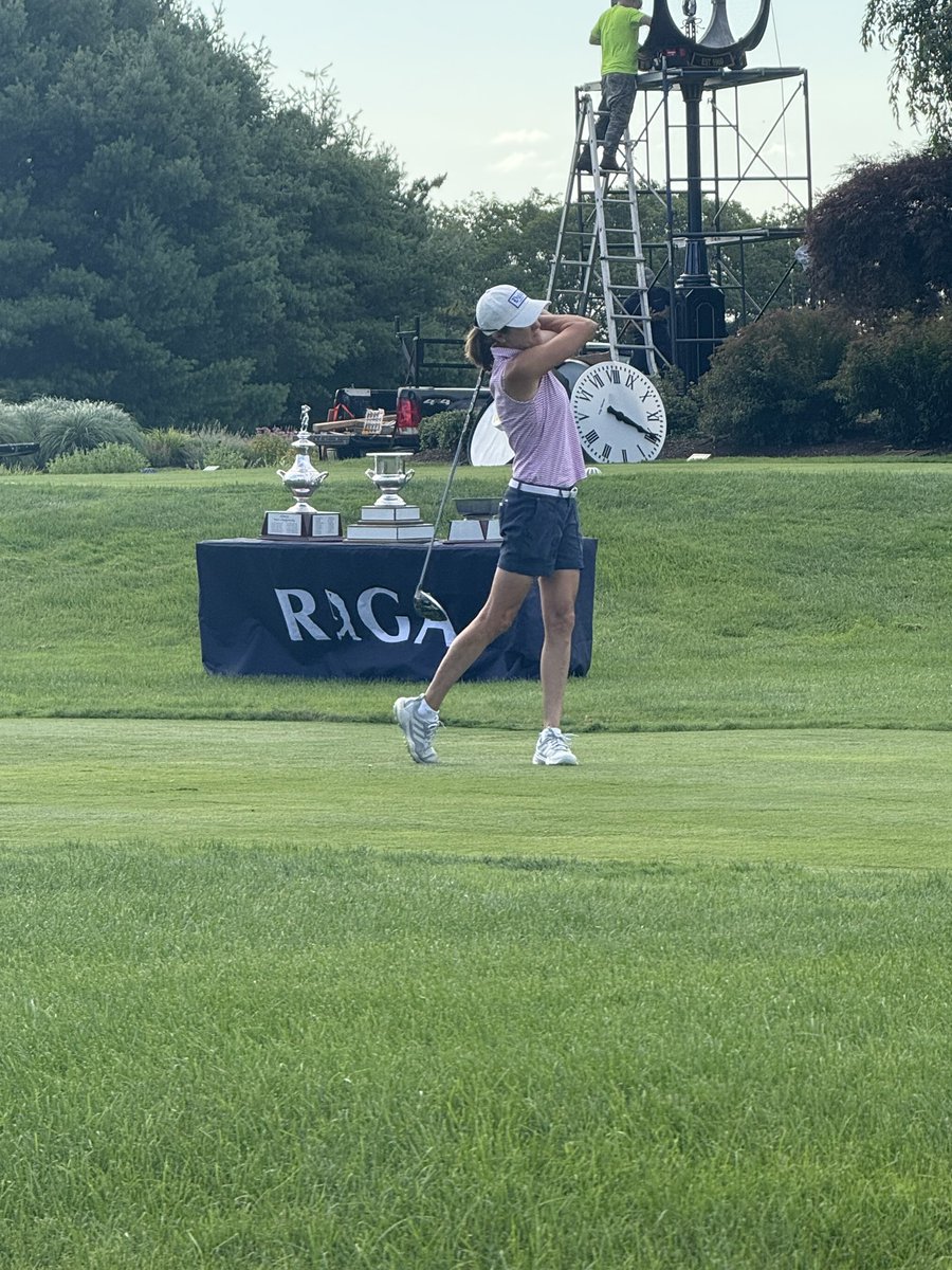 RIGAlinks's tweet image. The 2025 Women’s Senior Amateur Championship is now underway! Martha Clancy and Melissa Hem have started their match at Alpine CC.
Live Scoring: golfgenius.com/pages/5515792