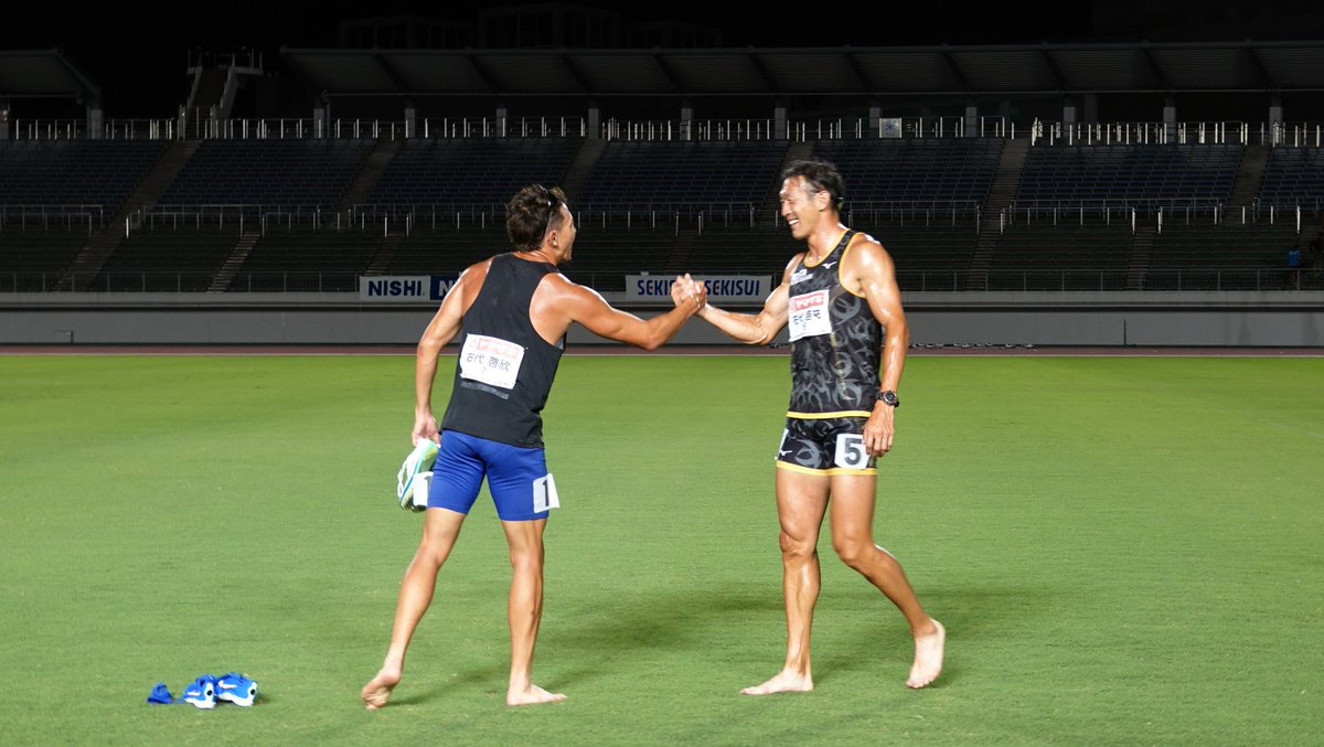 unnu4s's tweet image. 第109回日本選手権混成競技 十種競技 優勝　7488pt。
辞めなくてよかった。
この金メダルは、みんなで掴んだもの。
これまで積み重ねてきた過程に、初めて意味を見出せた瞬間でした。

これで三兄弟日本一！