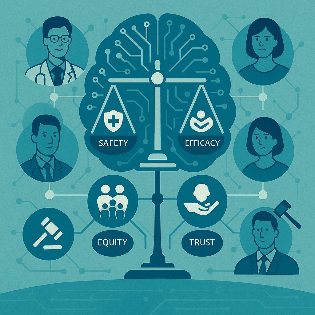Boston Healthcare Cloud & AI Community (@boston_hug) on Twitter photo Researchers introduce a cognitive trade-off framework that helps policymakers weigh how fast, how broad, and how powerful new AI tools should be.
The paper outlines risk-tiered standards and “pilot-then-scale” pathways to maintain trust and transparency.
#AIGovernance #HealthAI Researchers introduce a cognitive trade-off framework that helps policymakers weigh how fast, how broad, and how powerful new AI tools should be.
The paper outlines risk-tiered standards and “pilot-then-scale” pathways to maintain trust and transparency.
#AIGovernance #HealthAI