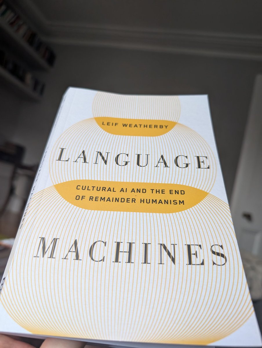 w_stronge's tweet image. Enjoying this book by @leifweatherby.
"the Q of intelligence has always seemed rather more absurd in images than in language, perhaps because it is simply more intuitive to imagine a mechanical procedure that arrives at the image than one that generates the unicorn story."
